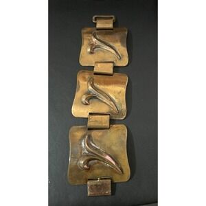 Vintage copper bracelet Fashion Rare bracelet 6 3/4 linked